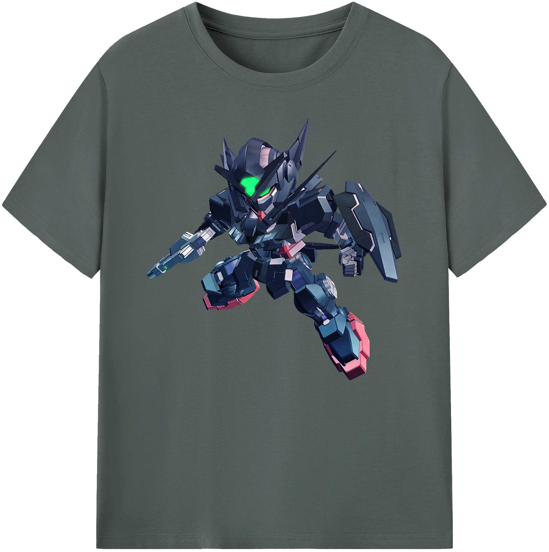 （画像用） 機動戦士ガンダム Mobile Suit Gundam 綿100％ メンズ半袖Tシャツ｜肌触りやわらか＆通気性